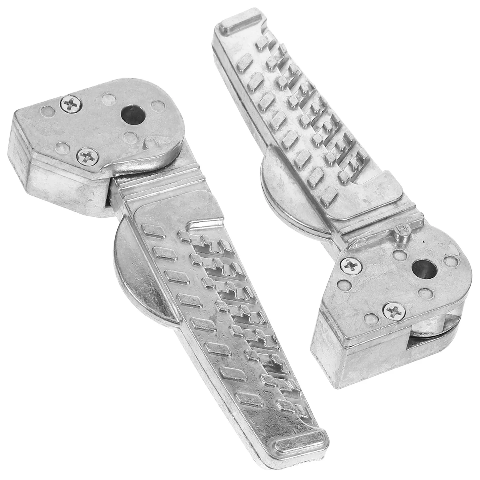

1Pair Folding Motorcycle Foot Pegs Sturdy Rear Footrest Replacement Raised Pedal for Comfortable Riding Motorcycle Accessories