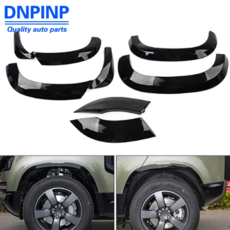 

Original NEW Land Rover 2020+Defender 90/110 Wheel Arch Protection - Set of 6 Wheel eyebrow VPLEP0379