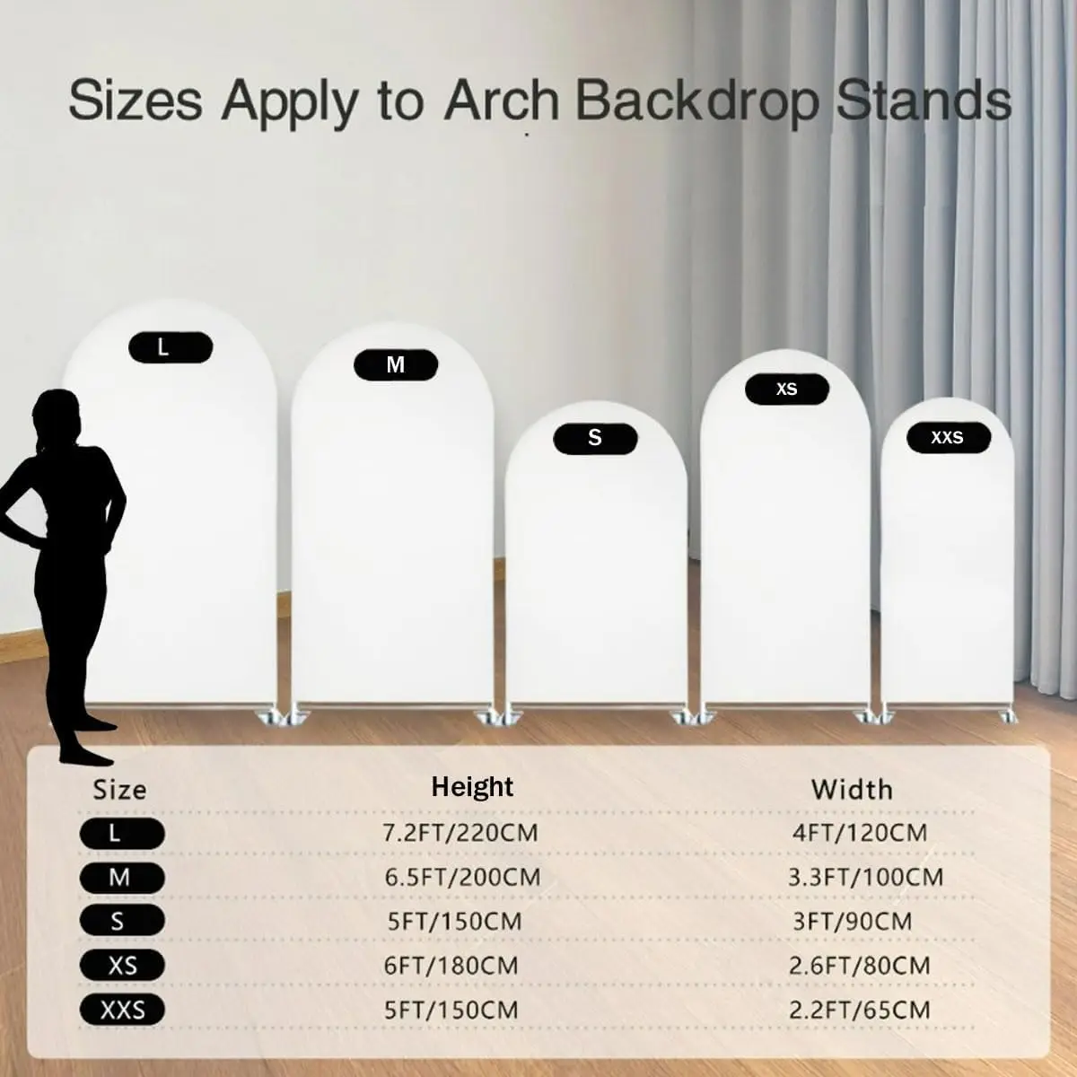 Cubierta de fondo para arco de Baby Shower, tela de LICRA para bebé en flor, flor azul, lazo rosa Floral, decoración de bautismo para fiesta de cumpleaños de niña