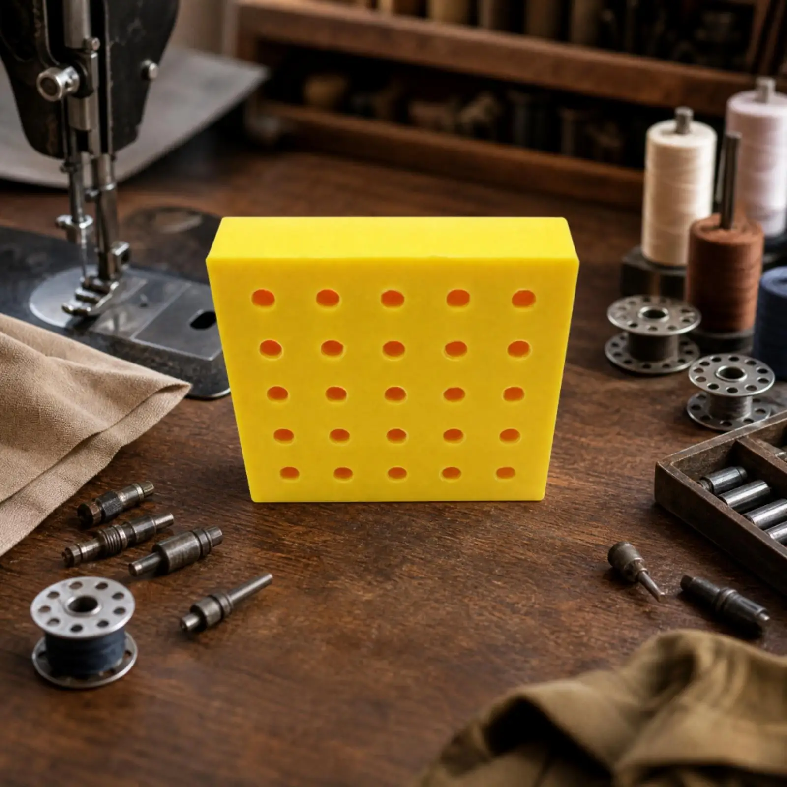Threaded Tool Tip Holder Practical M8 Threaded Hole POM Holder M8 Tool Tip Storage Rack Sturdy for Repair Stations