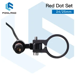 Fonland módulo de diodo ponto vermelho dispositivo posicionamento dc 5v para diy co2 gravação a laser cabeça corte