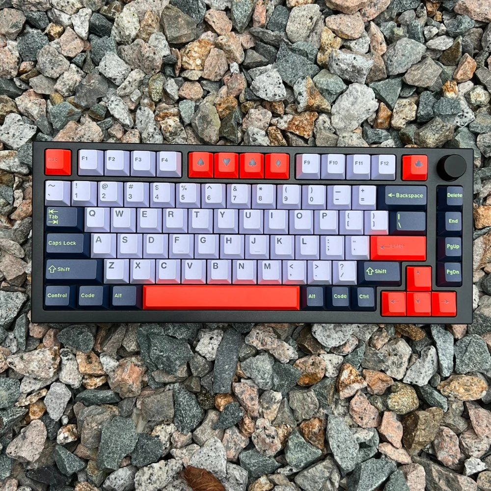 GMK Grand Prix Theme Keycap Full Set PBT Custom Vintage Keyboard Cap Cherry Profile Key Cap for Mechanical Keyboard Accessories