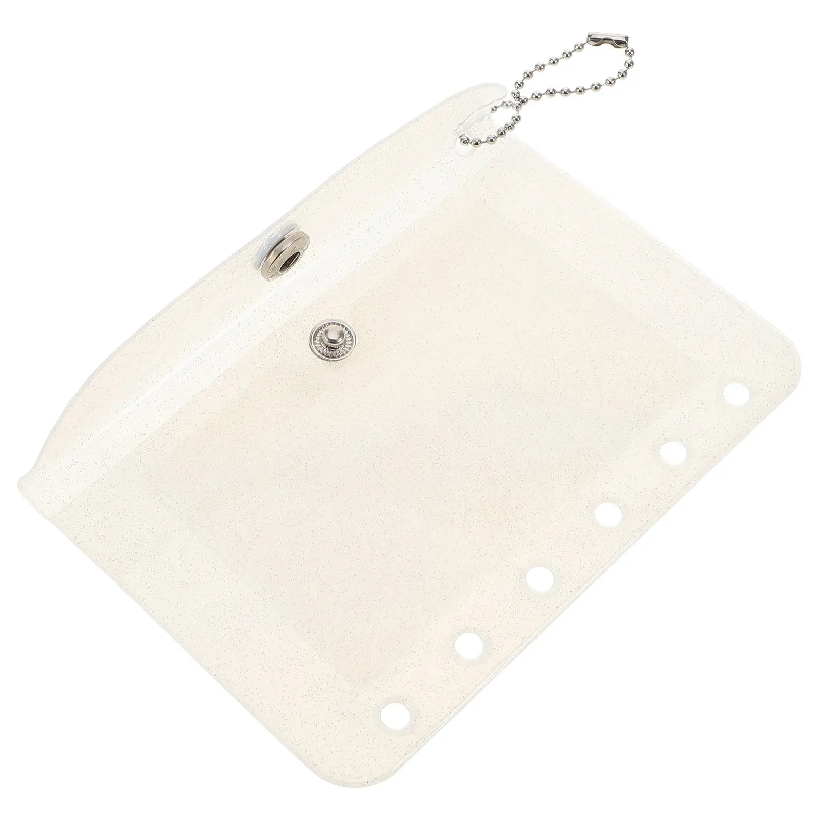 

Keychain Card Holder Transparent Pvc Case A7 Size For Small Clear Cards Multifunctional Binder Collection Storage