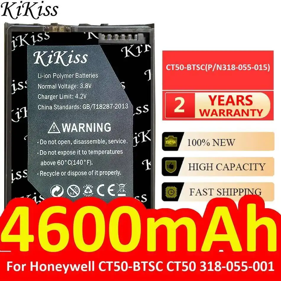 

Для Honeywell CT50-Btsc CT50 318-055-001 4600 мАч аккумулятор для портативного компьютера P N318-055-015 надежная замена