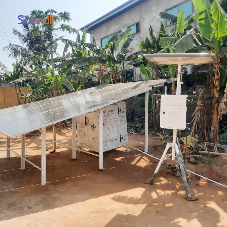 Industrial Outdoor Air Quality Analyzer  4G Wireless Transmission Detect NO2 SO2 H2S NH3 VOC O3 CO PM2.5 PM10 Solar-Ready