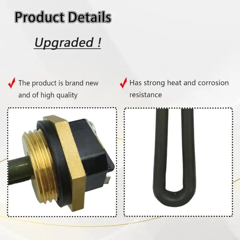 A0NC Elemento scaldabello Elemento riscaldamento elettrico per SW16VE 520900 520789 232794 120V