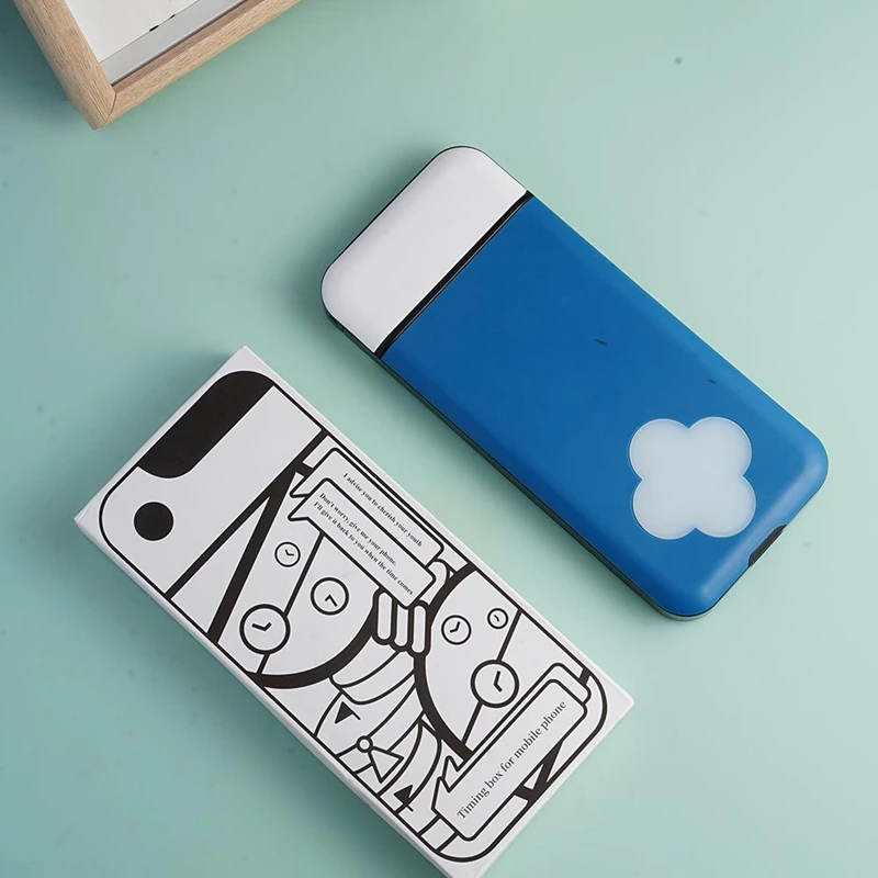 صندوق قفل الهاتف الخليوي مع مؤقت لهواتف Iphone وAndroid، يساعد على أن تكون الانضباط الذاتي والتركيز، ويمنع إدمان الهاتف I6G4-AD03 #5