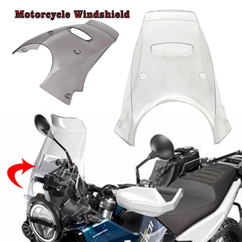 

Motorcycle Accessories Raised Windshield Fit For Norden 901 NORDEN901 2022 2023 Spoiler Windshield Deflector Front Heightening
