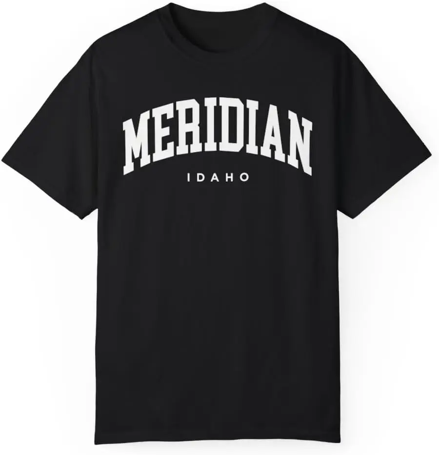 Meridian Idaho Adult Unisex Comfort Colors Short Sleeve T-Shirt