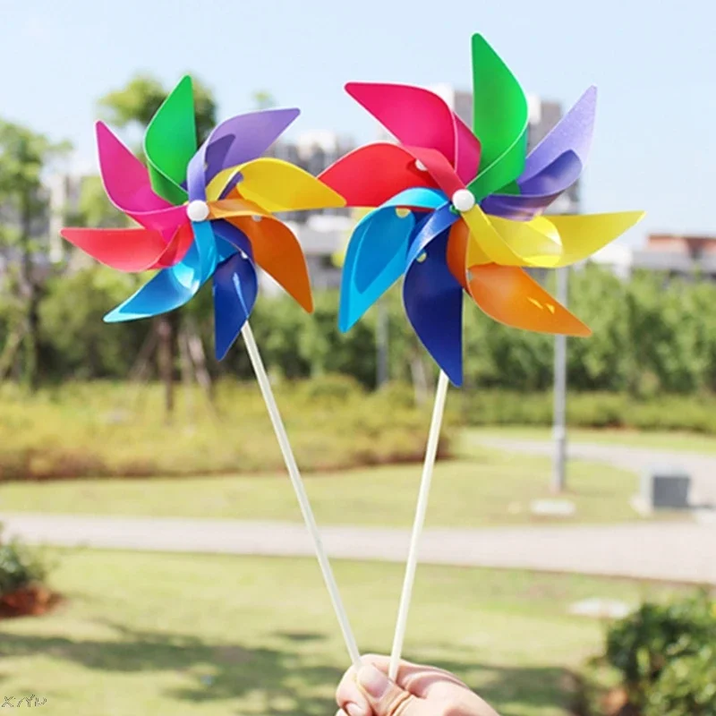 สวน YARD PARTY Camping Windmill WIND SPINNER เครื่องประดับตกแต่ง