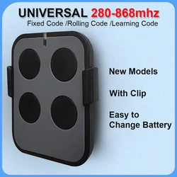 Telecomando universale multifrequenza per porta di controllo garage 280-868 mhz Controllo cancello 433 mhz 315 390 Duplicatore fotocopiatrice Rfid