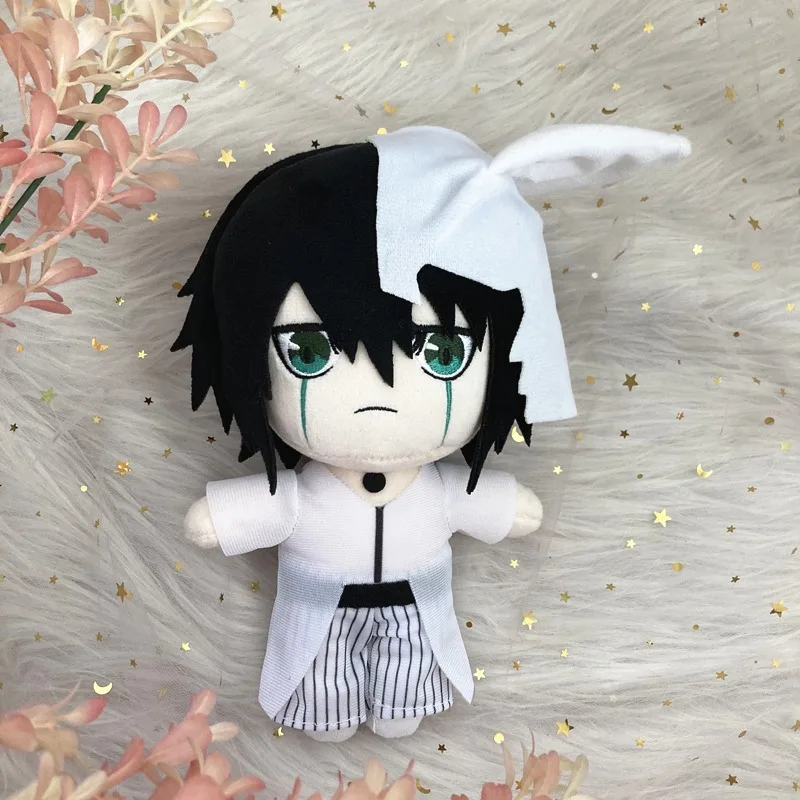 20cm Anime BLEACH peluche giocattoli da collezione carino Ichigo Rukia Ulquiorra Sousuke Gin bambola morbido cuscino imbottito regali di compleanno per bambini