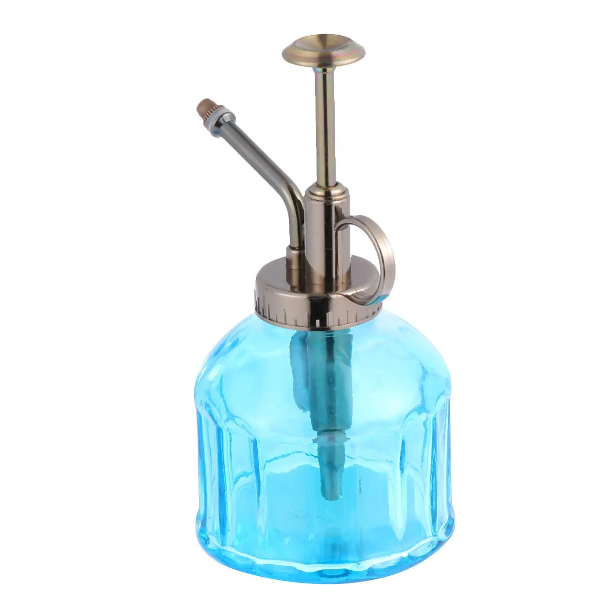 1 قطعة ضغط اليد الزجاج سقي غلاية خمر سعة كبيرة شفافة الجسم طويل الفم داخلي في الهواء الطلق زهرة عصارية #6