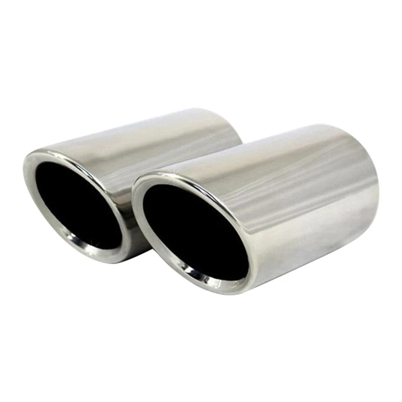 Stainless Steel Car Exhaust Tailpipes For New Sagitar Lavida New Bora Golf Tiguan Scirocco 1.4T G4O2