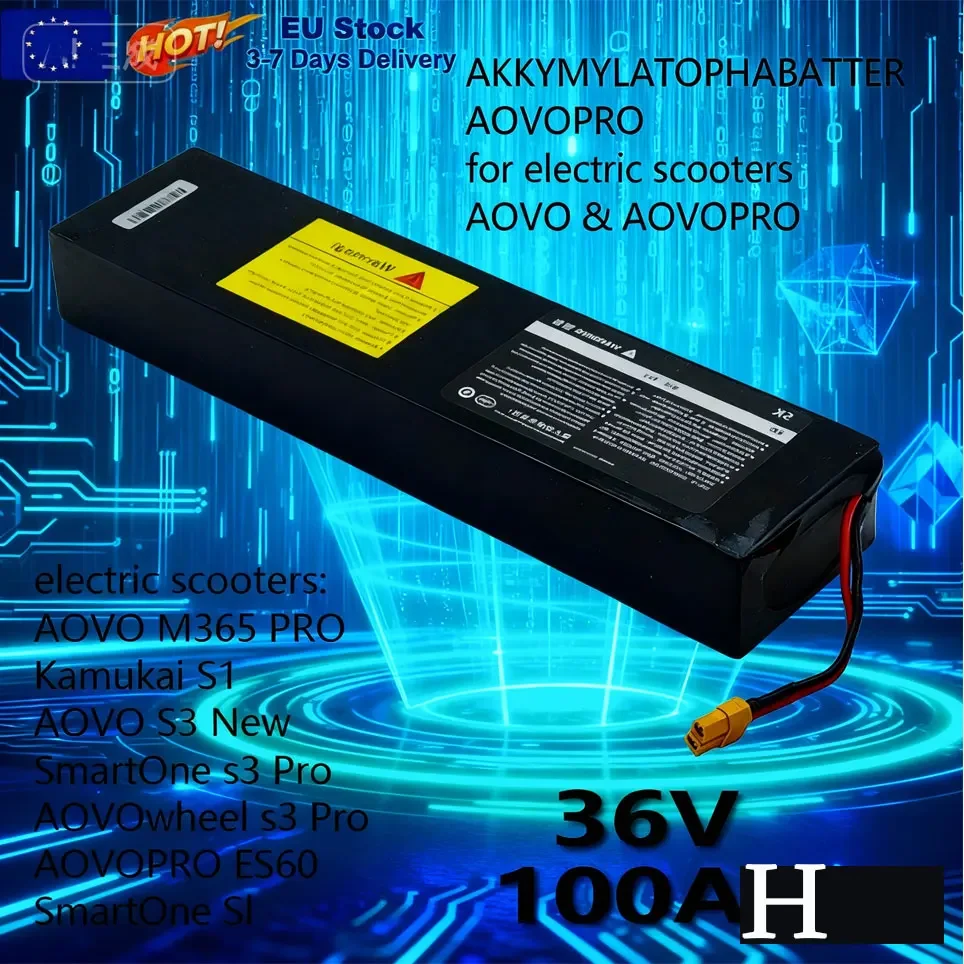 Image of Elektroroller-Akku Kugoo S1, S2, S3, S3 Pro (100Ah 36V)