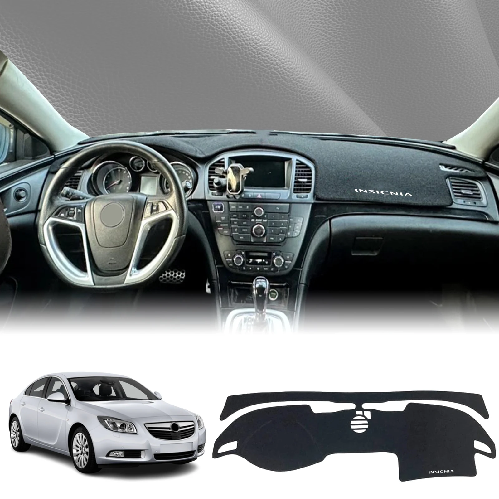 

fit for Opel Insignia A 2008 2009 2010 2011-2016 Car Dashmat Dashboard Cover Pad DashMat Sunshade Protective Carpet Accessories