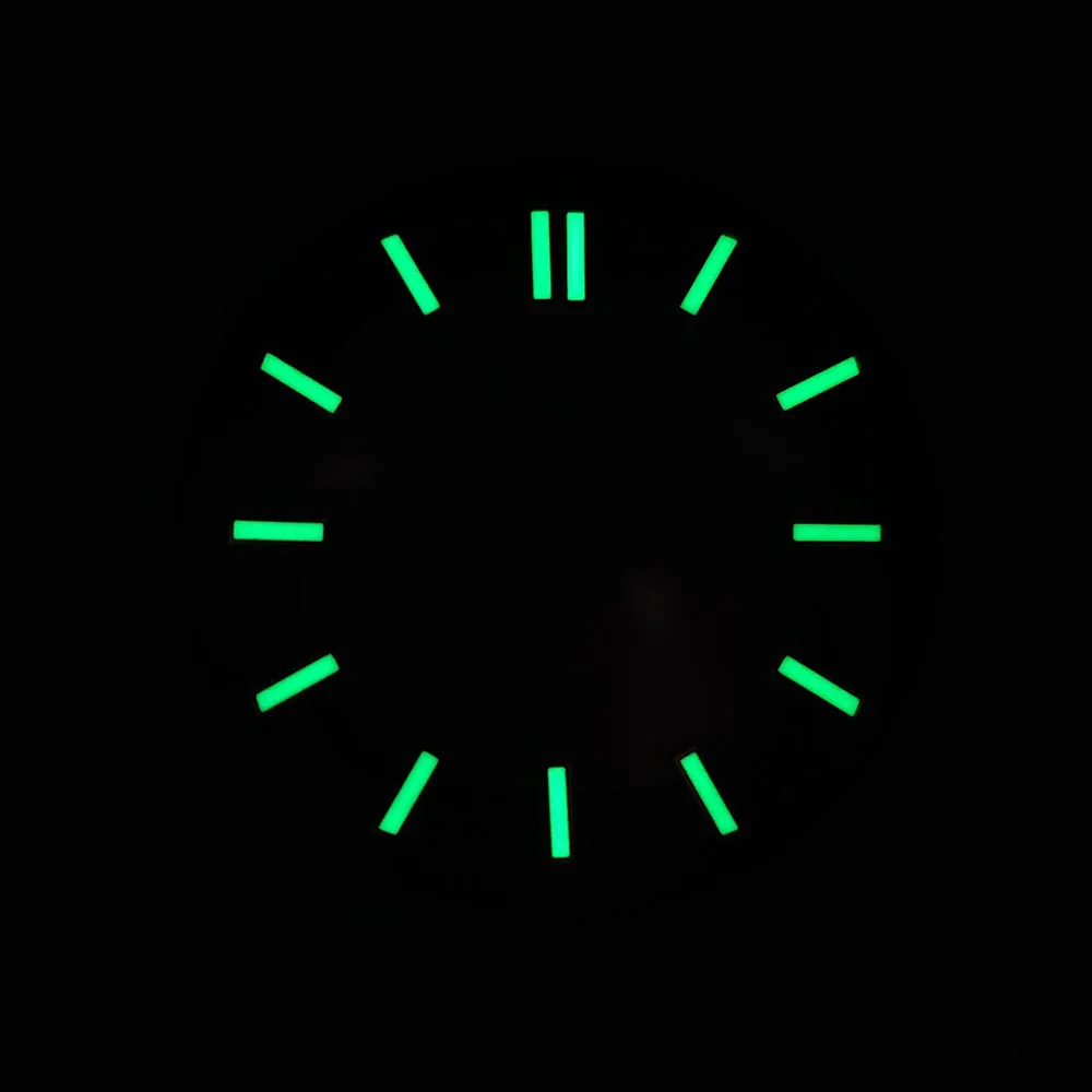 Watch dial green luminous suitable for N H 3 5 movements watch accessories repair tool