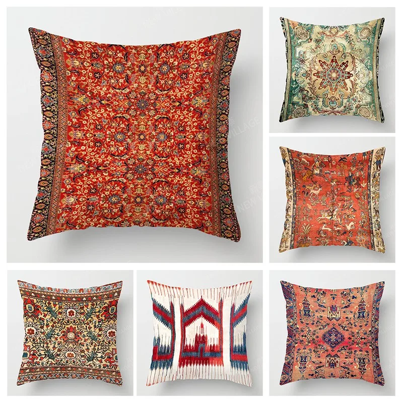 Fall home decor autumn living room throw pillow cover sofa boho Cushion cover 45x45cm 45*45 50x50 60x60cm 40x40 35x35cm Morocco