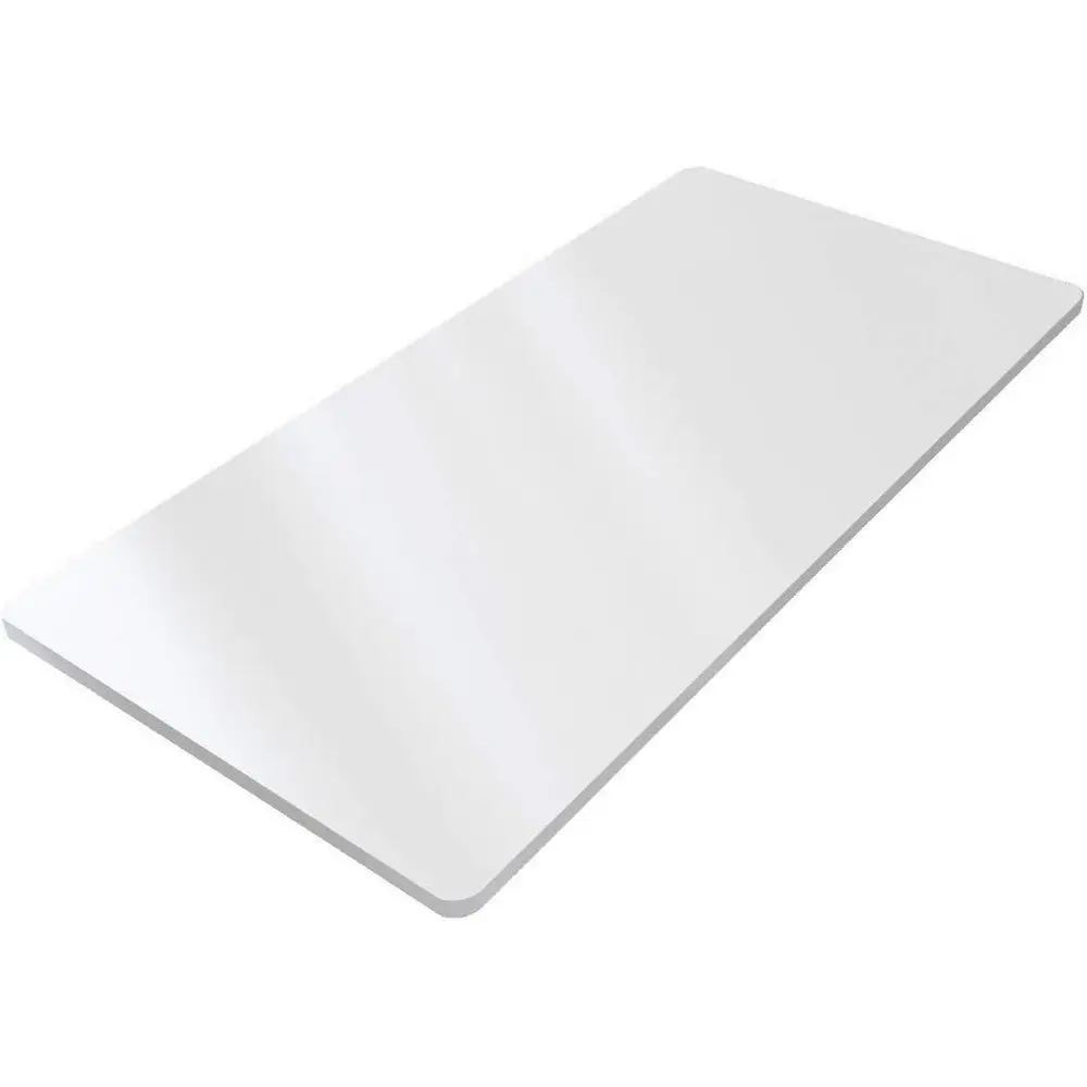 

Whole Piece 48"x24" Desktop 1" ThicknHeight Adjustable Desk Recular Tabletop White Board (48INCH White Top)