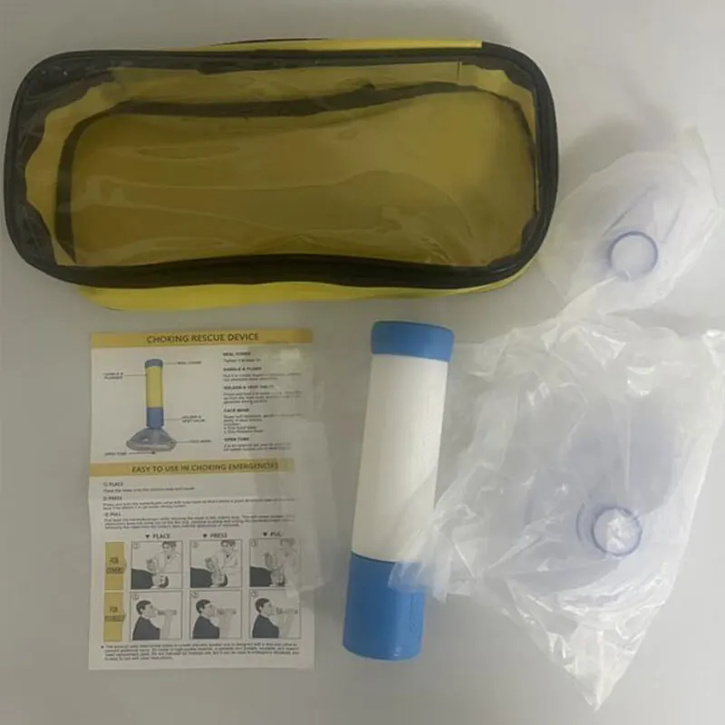 Trousse de premiers soins portable pour enfants et adultes, dispositif anti-étouffement, aspiration de sauvetage d'urgence, mise à niveau