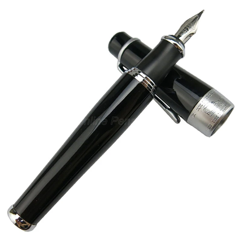 Limited Edition Duke 2009 Fountain Pen Big Size Memory Charlie-Chaplin Unique Style M Nib Heavy Luxury Writing Gift Pen