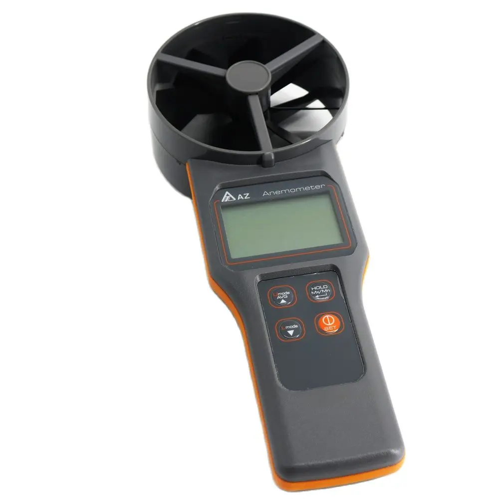 AZ8917 Digital Anemometer Environmental Tester Air Speed Tester by 4AAA Batteries