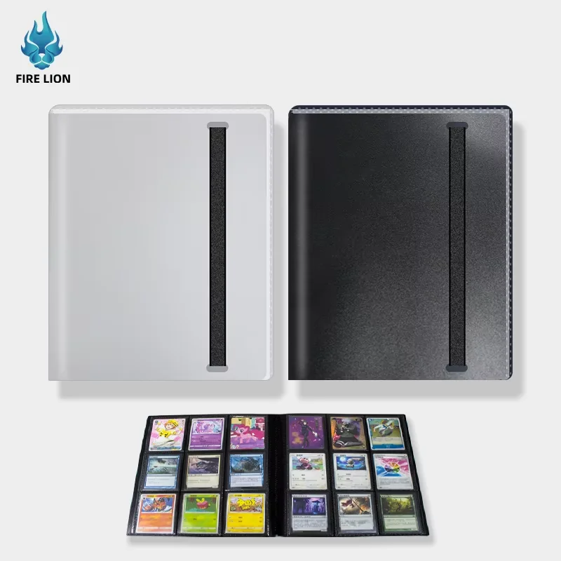 

9 Pocket Trading Card Binder Holder Collection Card Album with Sleeves Protection Trading Cards 12Pages Put up to 216 Cards