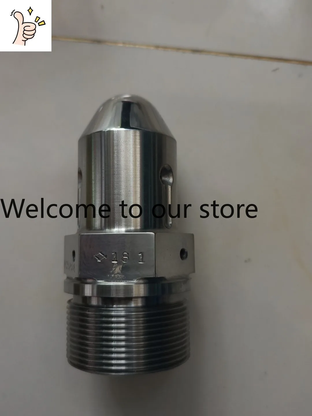 Brand New Sumitomo Injection Molding Machine Nozzle, Model JA48C523A3, Original And Genuine, With Original