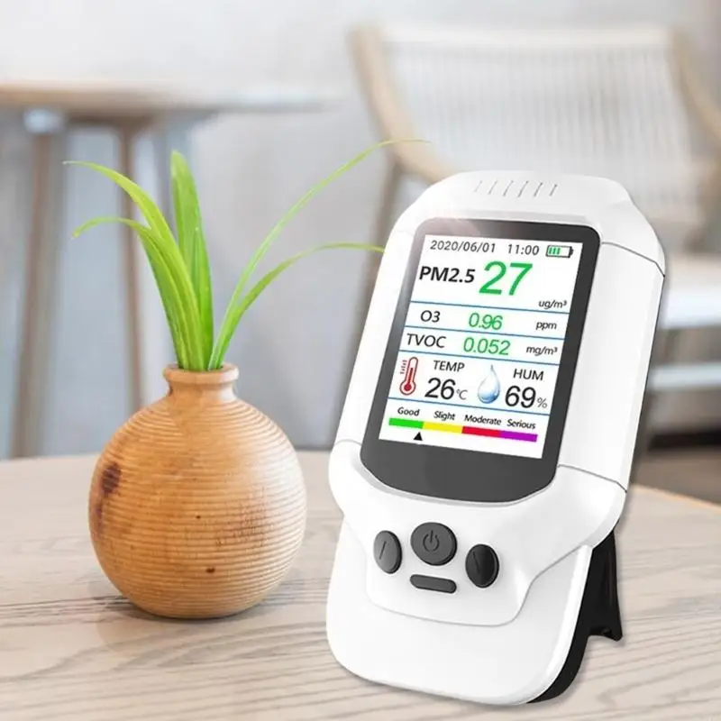 M7DA Air Quality Analyzers With Rechargeable Battery Measure O3 Dust And Pollutants