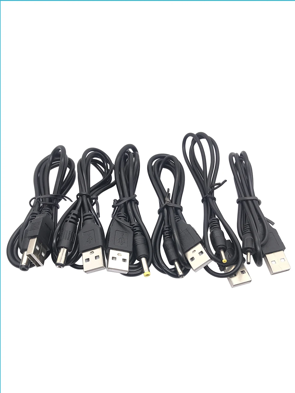 WiFi to Powerbank Cable USB to DC Power Cable 5V To 12V Converter 8 Adapters DC Charging Wire for Wifi Router Mini Fan Speaker