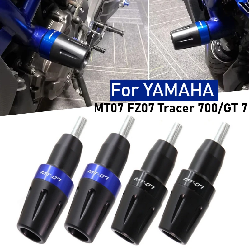 

For YAMAHA MT07 2014-2025 FZ07 Tracer 700/GT 7 Motorcycle Falling Protection Pad MT-07 Frame Sliders Crash Protector Accessories