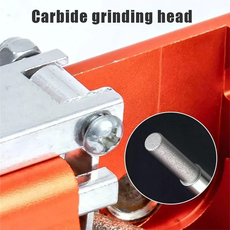 NEW HOT In Stock-Grinding Tool Manual Chain Saw Portable Hand Chainsaw Sharpener Grinder Household Electric Chain Saw Grinding M - view 4