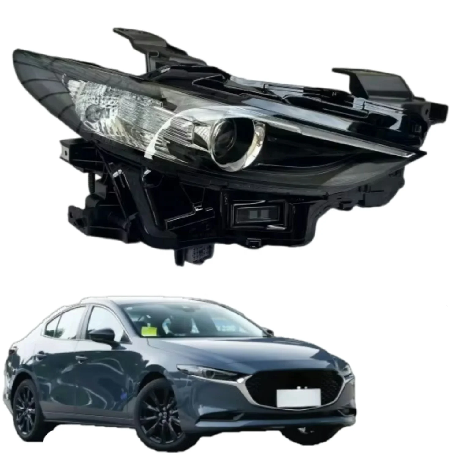 

2019-2021 AXELA Front Headlight Head Lamp Assembly 2019 2020 2021 2022 OEM BELG-51040 BELG-51030 for Mazda3