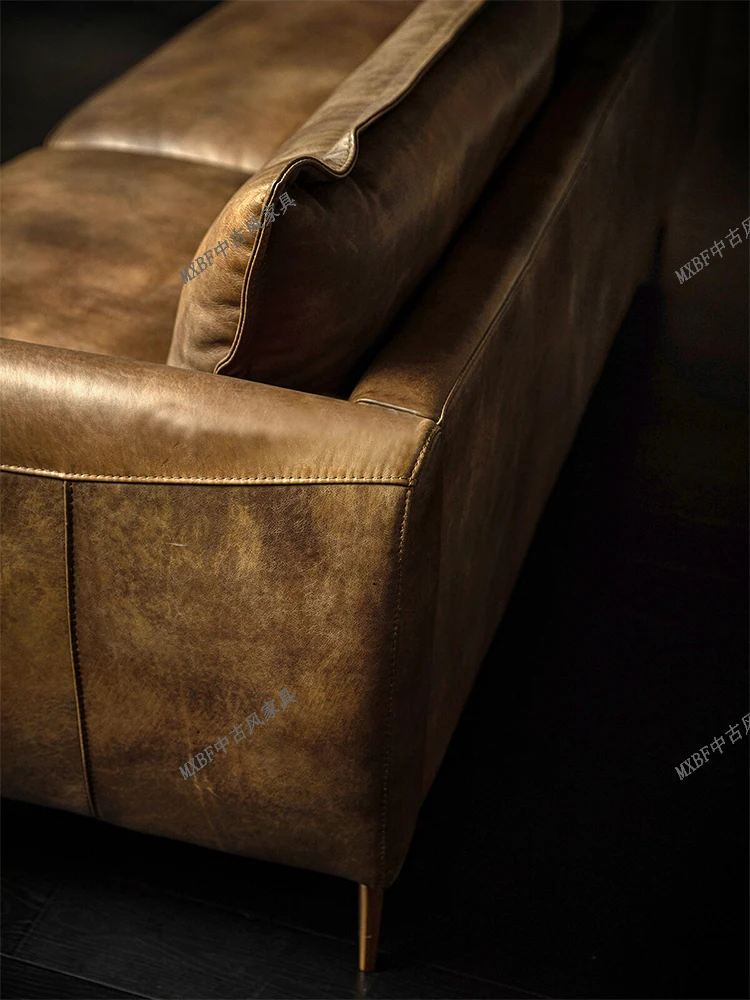 Middeleeuwse 2024 Nieuwe Bank Oud Klein Appartement Rechte Rij Bank Retro Creatieve Kunst Bank