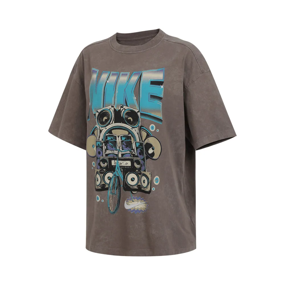 

NIKE 2025 Women's AS W NSW OS SS TEE FVL Knitted T-shirt HF9692-214