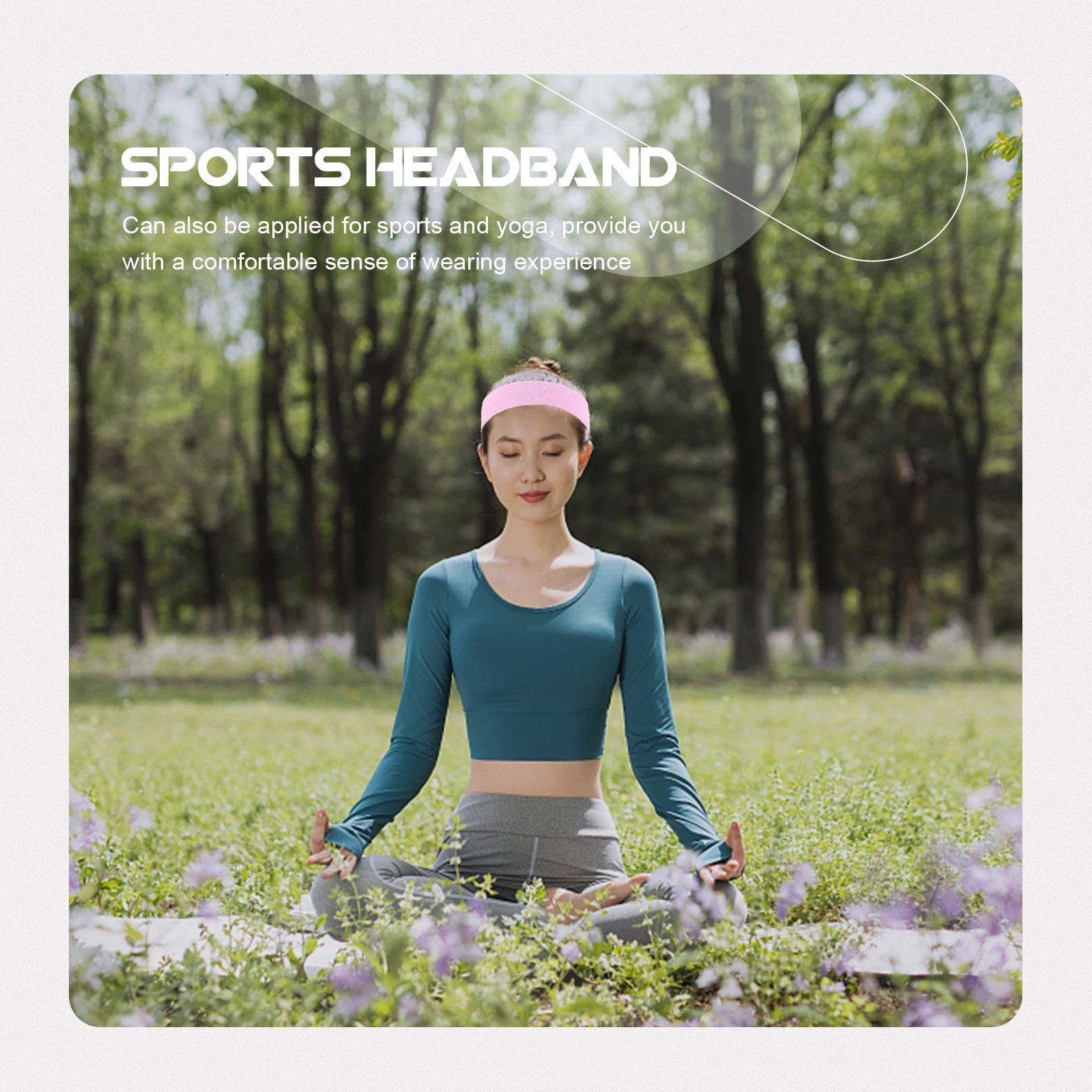 

5 Pcs Sweat-absorbent Headband Running Headbands Portable Yoga Fashion Flexible Spandex Absorbing Hair