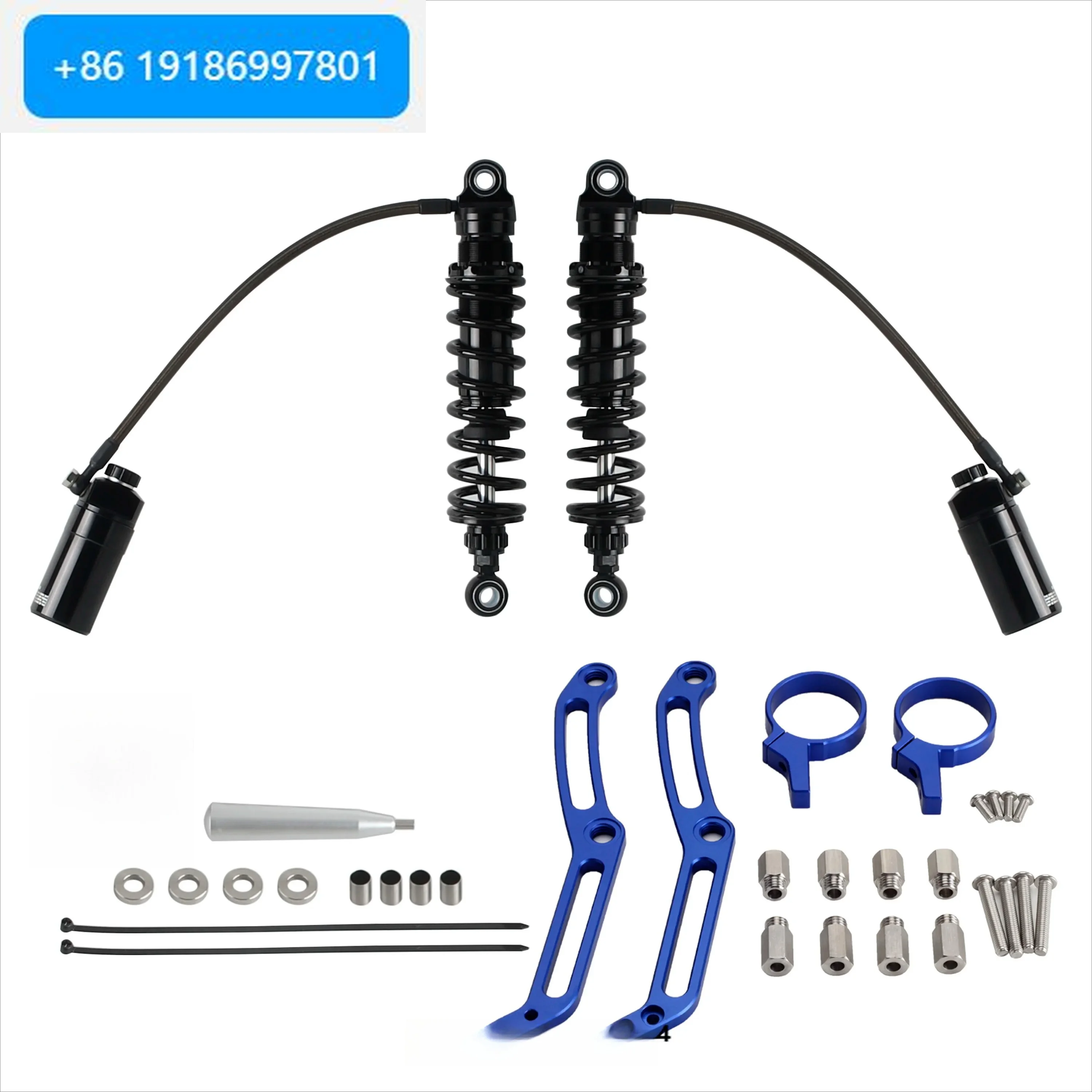 Shock Absorber Rear Shock Motorcycle Shock Absorber Compression Adjustment Accessories Suitable for  Tourer Models