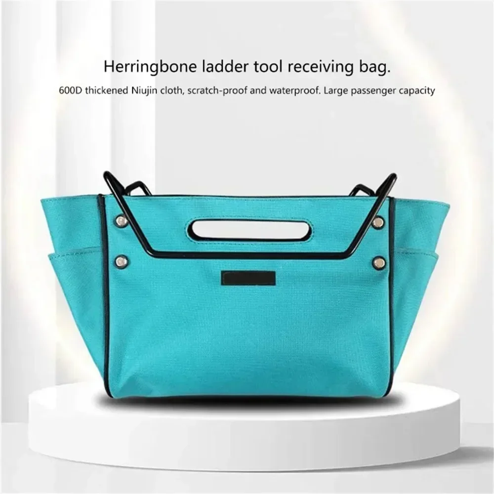 Foldable Portable Tool Bag High Quality Ladder Bag Tool Organizes Electrician Empty Tools Pouch Tools Storage Bag