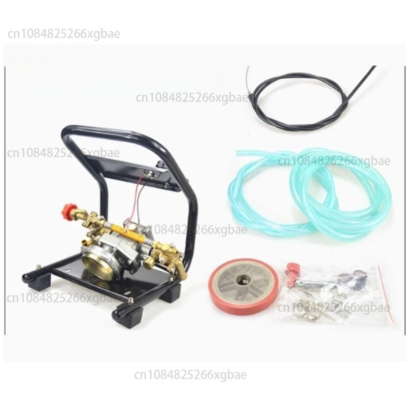 

139 Lawn mower modified sprayer high pressure sprayer pump head brush cutter modified pump head