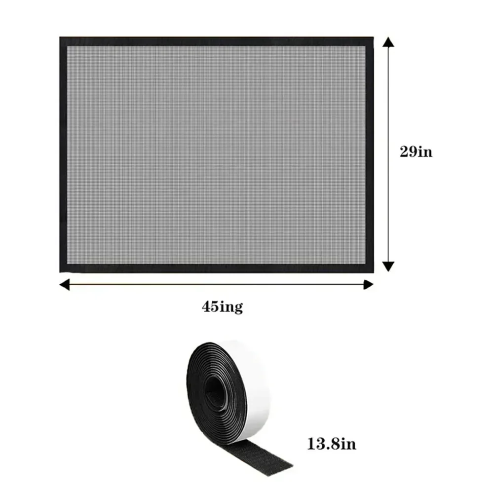 Сетчатая защита камина для детей, домашних животных, безопасная с нашей сетчатой каминной ограждением, вентиляционные отверстия для отопления, охлаждения, печи, детали камина