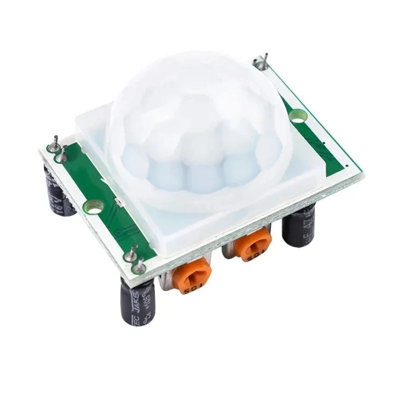 Set Of 5 HC SR501 Modules with Wide Compatibility ABS Motion Suitable for Industrial Use