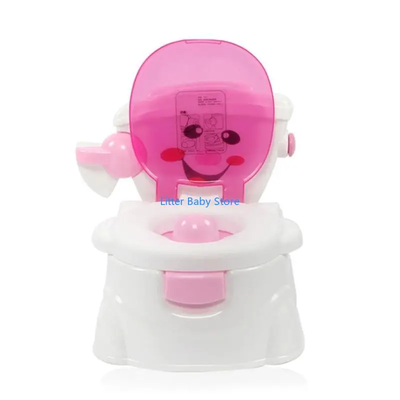 N80C Cartoon Theme Baby Toilet Trainer Safe and Easy to Clean Training Potty for Kids