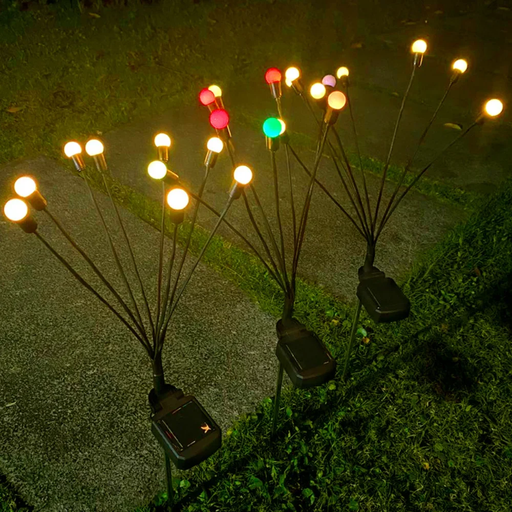 Waterdichte Atmosfeer Licht Outdoor Moderne Stijl Gazonlampen Vuurvlieg Laserlicht