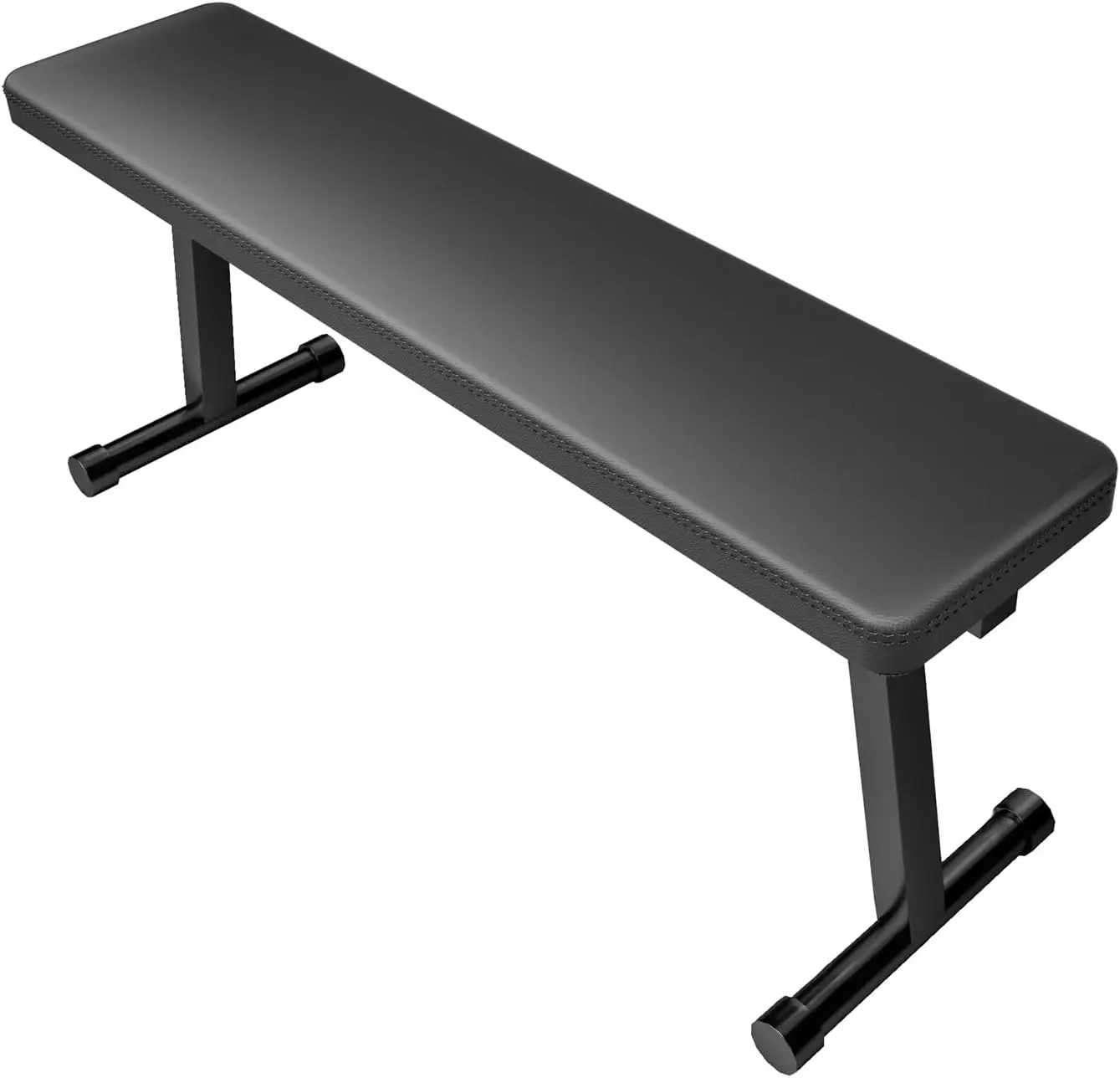 

Flat Bench Foldable Flat Weight Bench Home Gym Workout Bench Easy Assembly Strength Training Bench Press Black