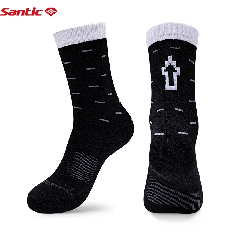 

Santic Sports Cycling Socks All-season Cycling Socks Breathable Sports Socks for Men and Women