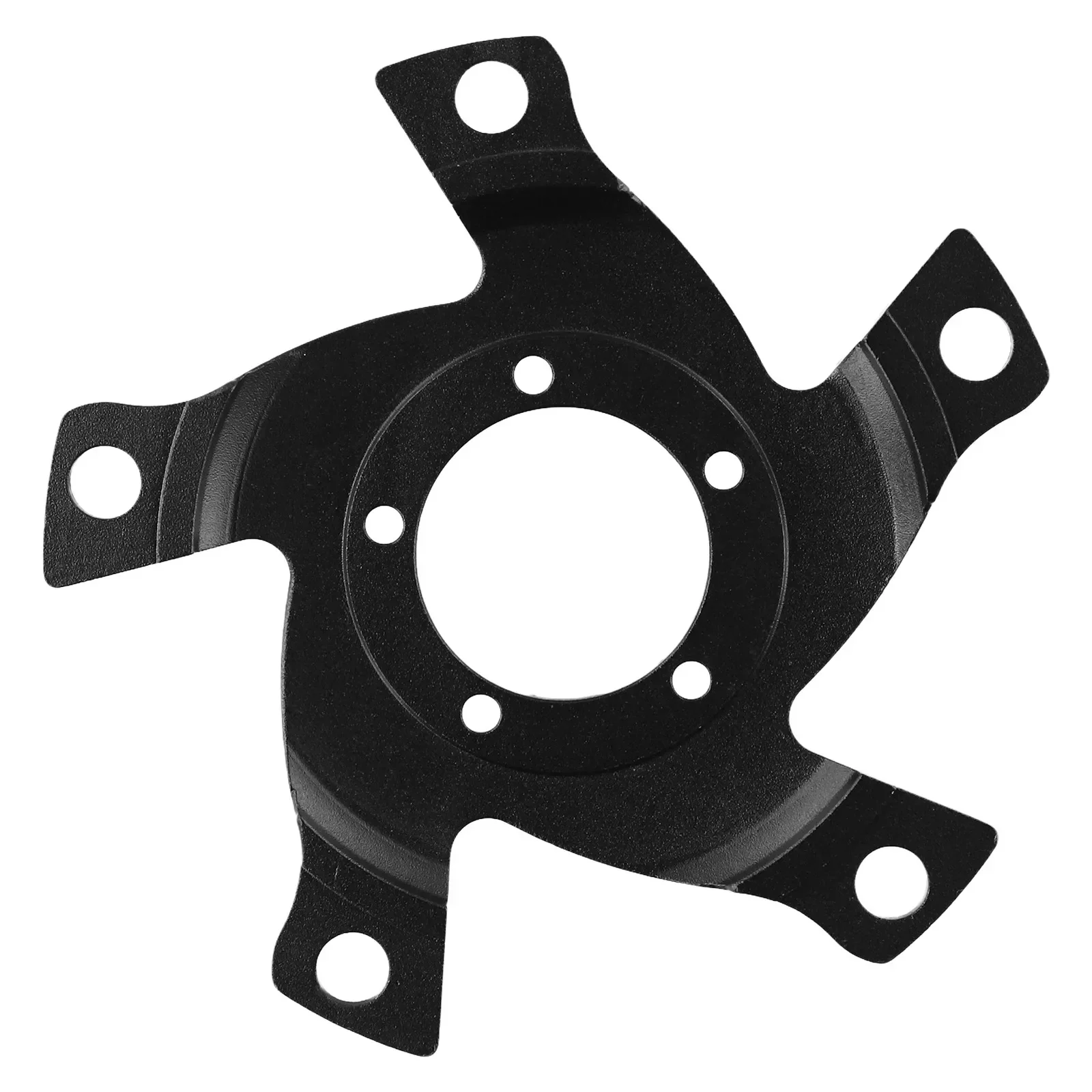 Crankset Adapter E-bike Chainring Spider Converter Steel 38T-56T Black Chainring Adaptor For Bafang BBSHD Mid-Motor