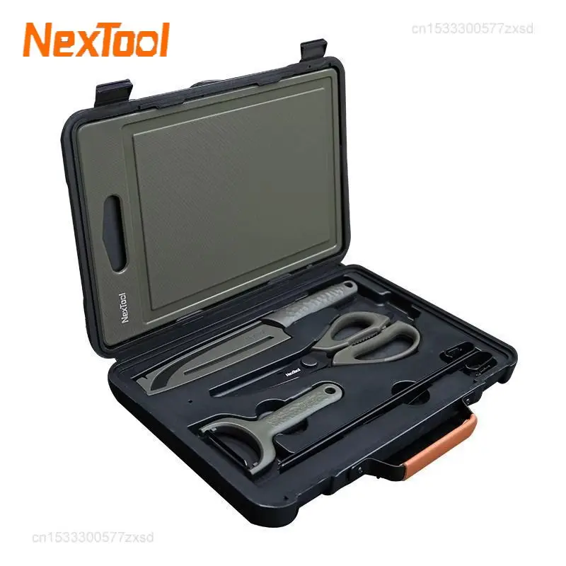 

Nextool Barbecue Toolbox Set Outdoor Camping Portable Clip, Scissors, Cutting Board, Cutter Tools Home Party BBQ Grill Tool KIT