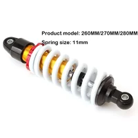 Amortiguador de suspensión trasera para motocicleta, 260mm, 270mm, 280mm, para BBR CRF 110cc 125cc ATV Dirt Pocket Bike Quad