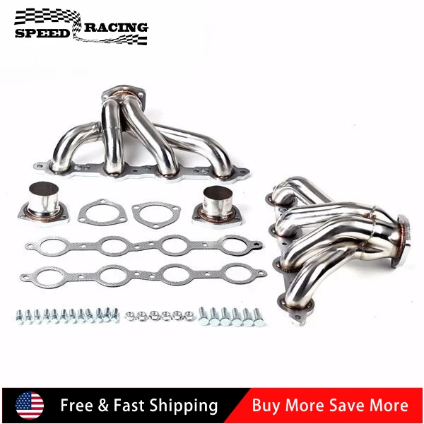 

MT001070 Exhaust Header for Chevy LS LS3 LS6 LS7 4.8L 5.3L 5.7L 6.0L 6.2L V8 Engines EH-28087