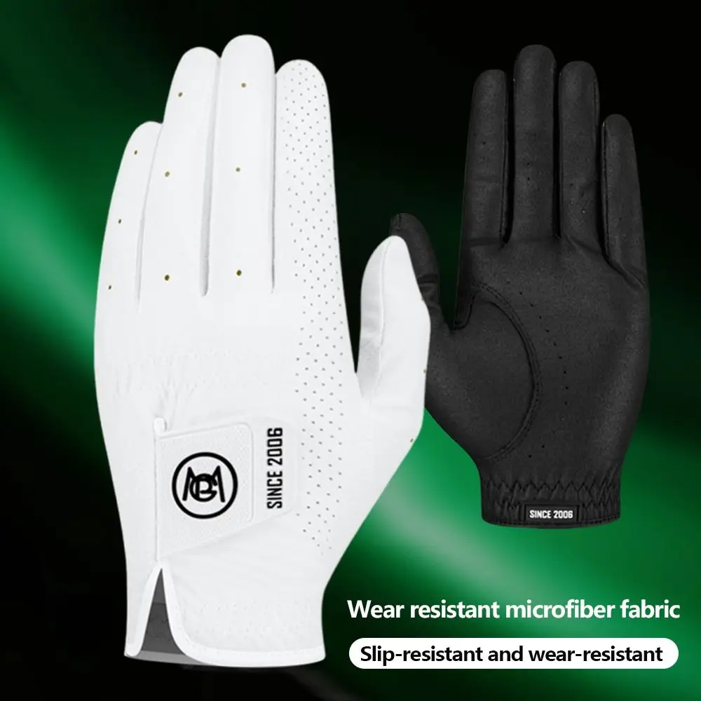 

1pc Left Hand Men's Golf Gloves Breathable Anti-slip Antiskid Gloves Quick Dry Enhanced Grip Golf Accessories Gift for Golfers